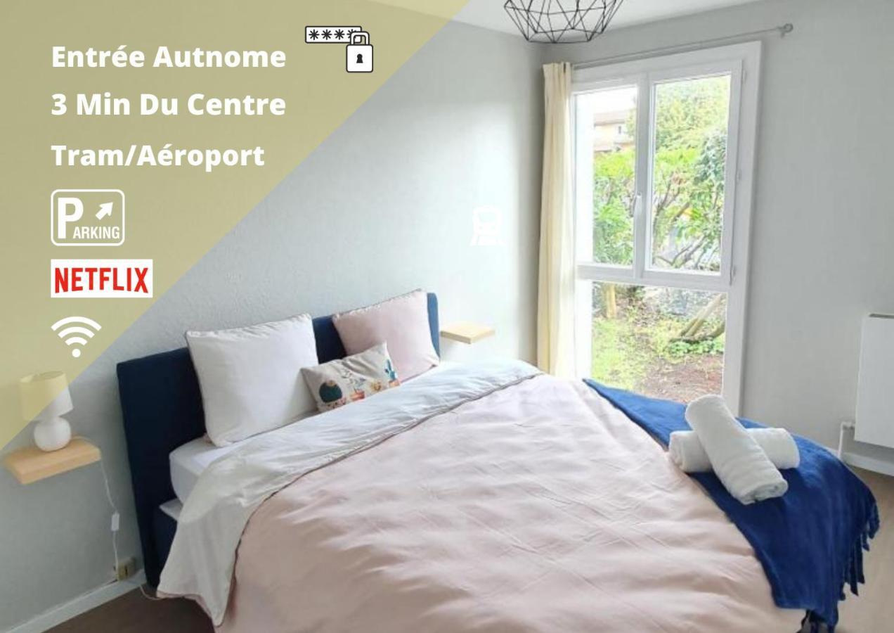 Appartement Toulouse Blagnac Aéroport IUT Parking Proche de toutes commodités Belle terrasse Netflix Extérieur photo